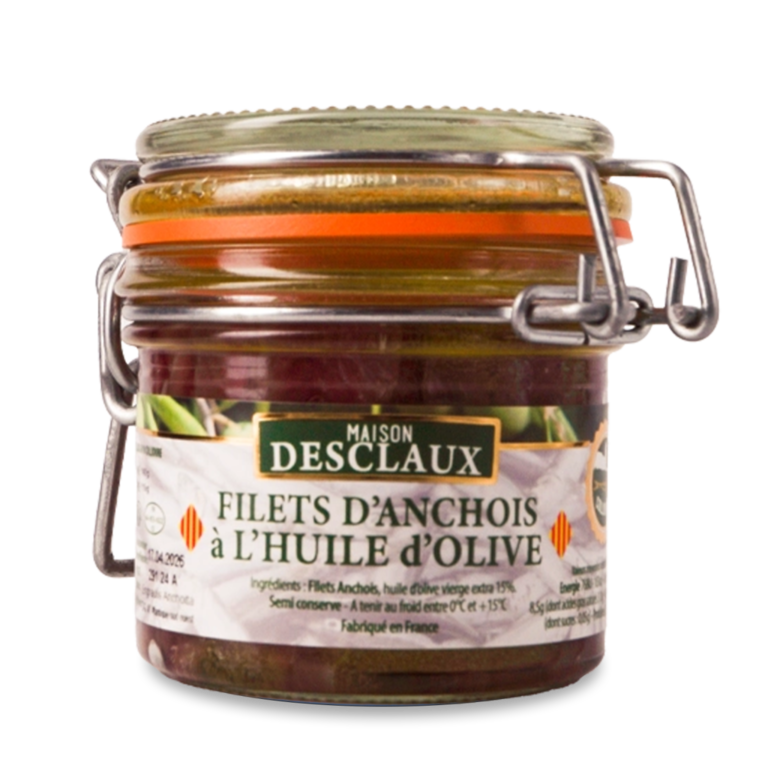 BB Verrine d'Anchois à l'huile d'olive