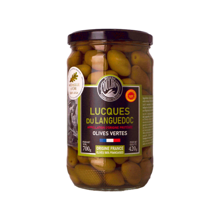 Grand Format Lucques <br> Olives Verte du Languedoc