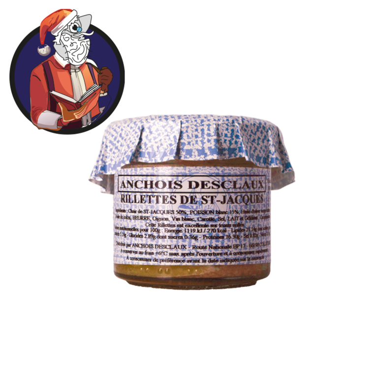 Rillettes <br> de saint-jacques