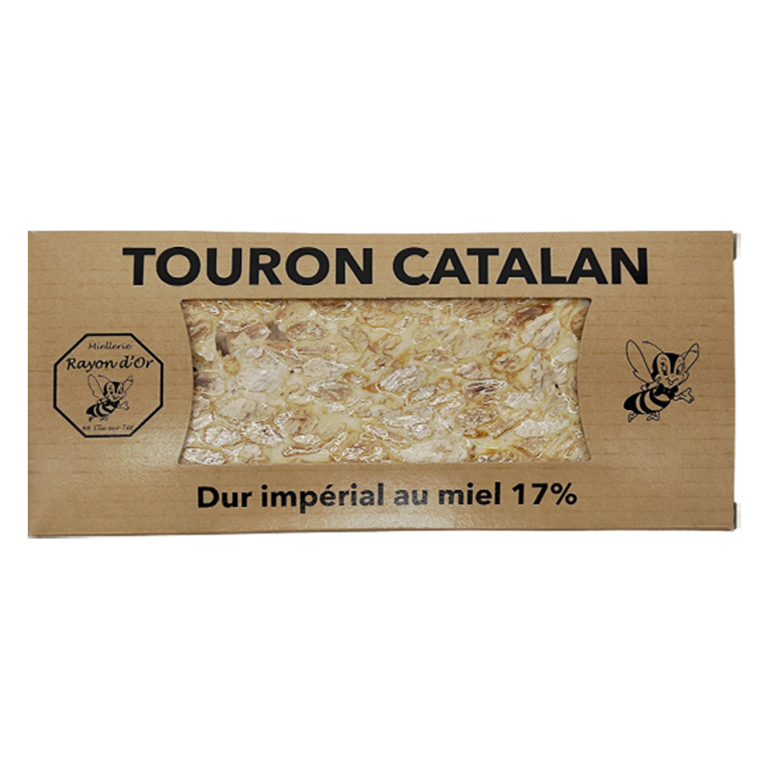 Touron Catalan Dur Impérial au Miel 12%