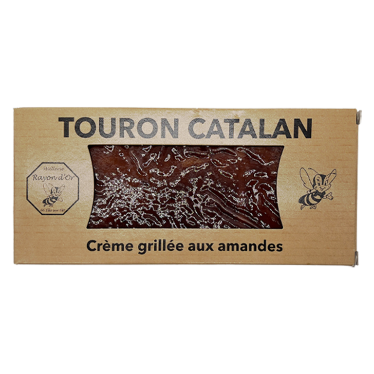 Touron Catalan Crème Grillée aux Amandes