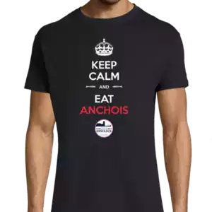 Acheter T-shirt <br> Keep Calm Noir  - Maison Desclaux