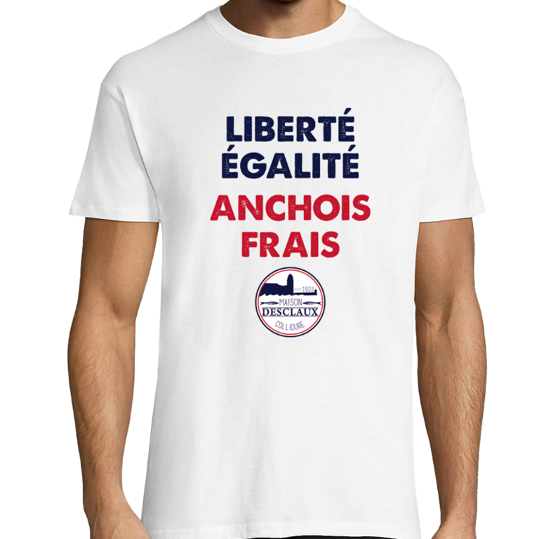 T-shirt <br> Devise de l'Anchois