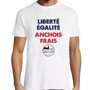 Acheter T-shirt <br> Devise de l'Anchois  - Maison Desclaux